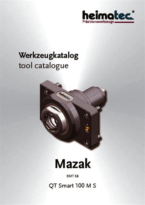 mazak tooling catalog